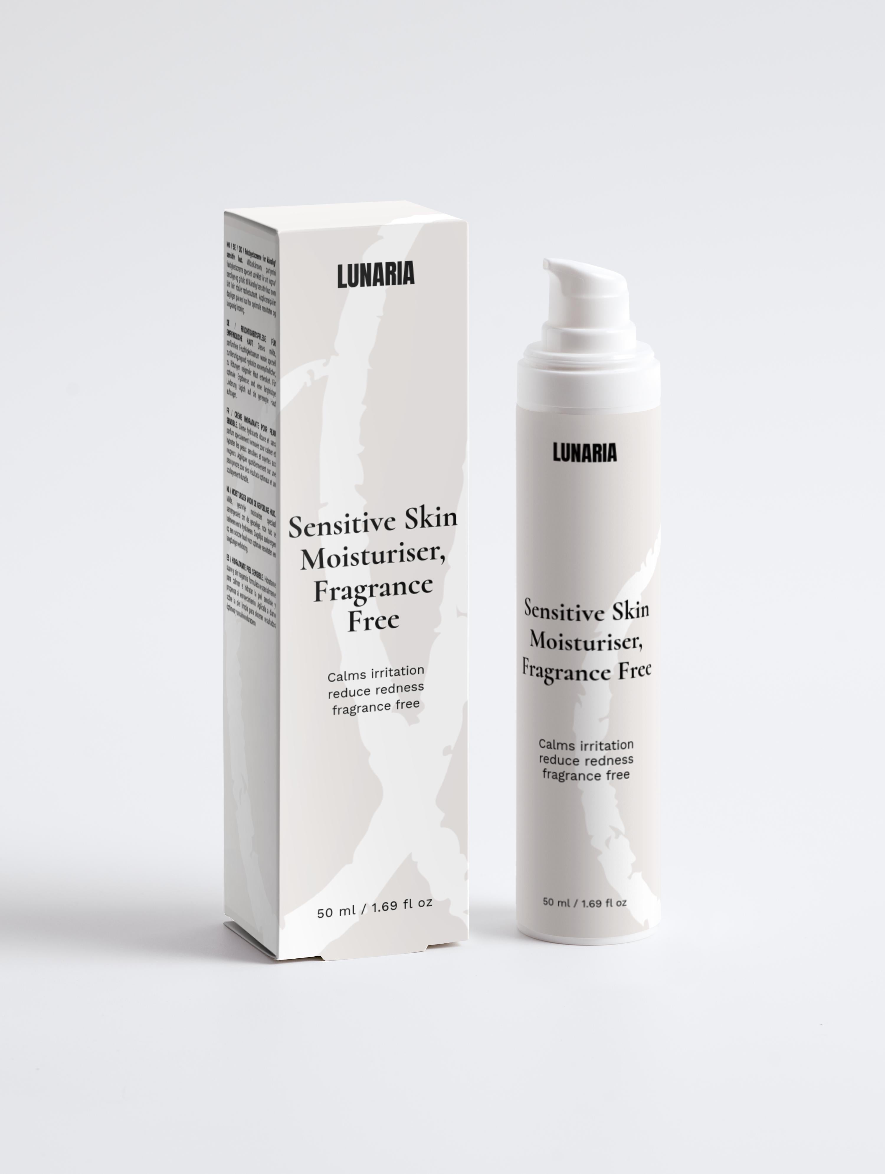 Sensitive Skin Moisturiser, Fragrance Free